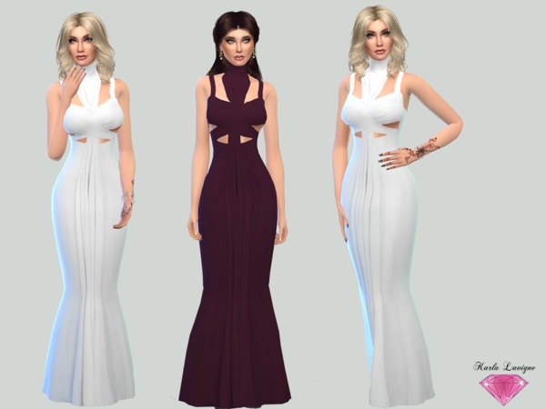 Sims 4 Molly Dress by Karla Lavigne at TSR