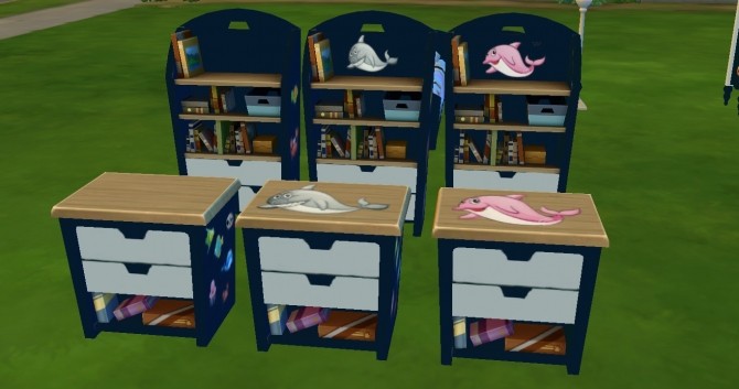 Sims 4 Sea Adventure Themed Kids Room by cmbaker18 at Mod The Sims