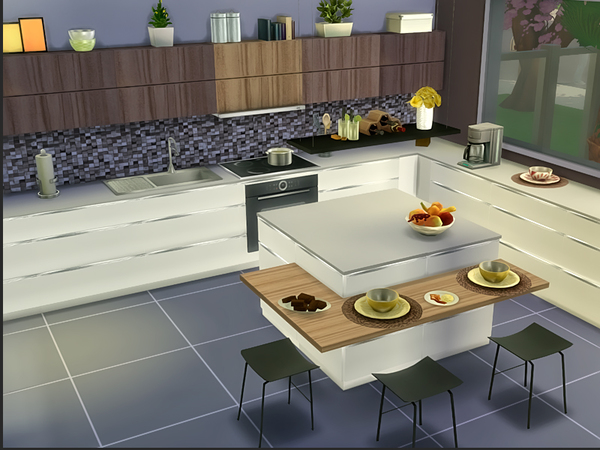 Sims 4 bmc Kitchen by Nikadema at TSR