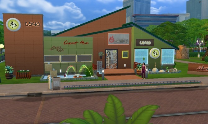 Sims 4 La Mama restaurant by catalina 45 at Mod The Sims