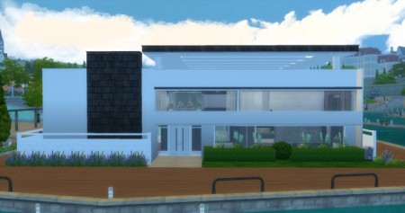 Modern Pure 2 house by Ramdhani at Mod The Sims