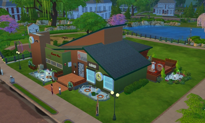 La Mama restaurant by catalina_45 at Mod The Sims » Sims 4 Updates