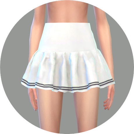 Sims 4 Mari Mini Skirt at Marigold