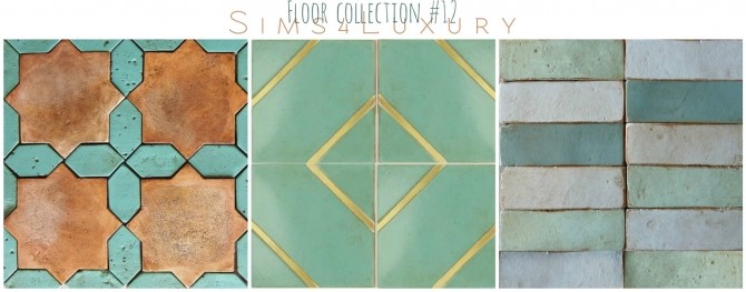 Sims 4 New floors, rugs and stickers at Sims4 Luxury