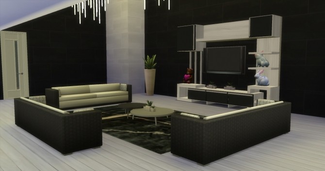 Sims 4 Modern Pure 2 house by Ramdhani at Mod The Sims