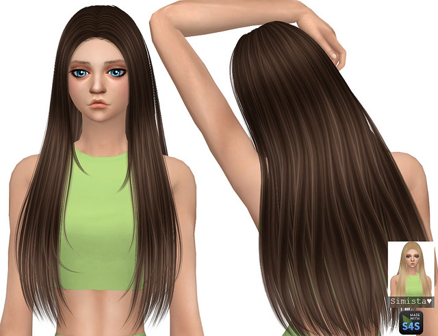 Sims 4 Raphael Hair Retexture at Simista