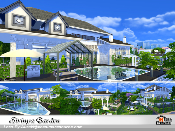Sims 4 Sirinya Garden by autaki at TSR
