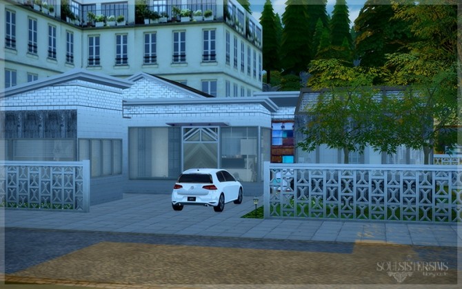 Sims 4 #33 City Life house by Tanja at SoulSisterSims