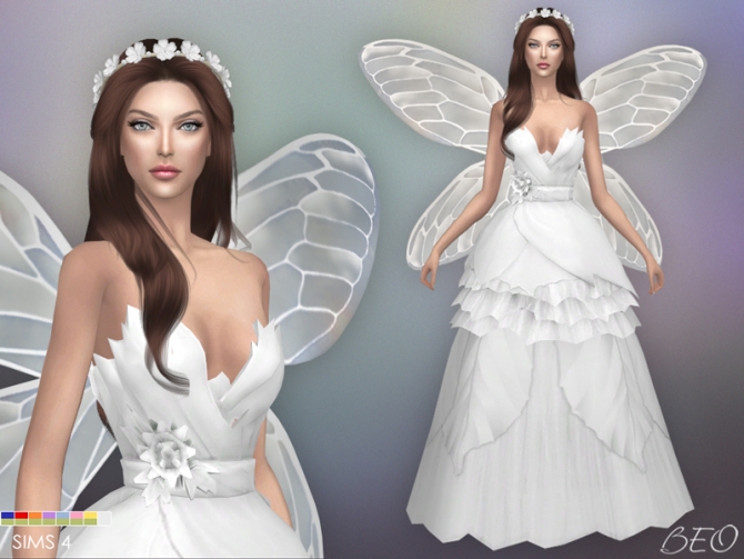 WEDDING DRESS FAIRY at BEO Creations » Sims 4 Updates