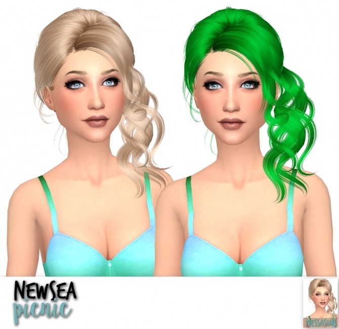 Sims 4 Newsea may sun, picnic & sophie at Nessa Sims