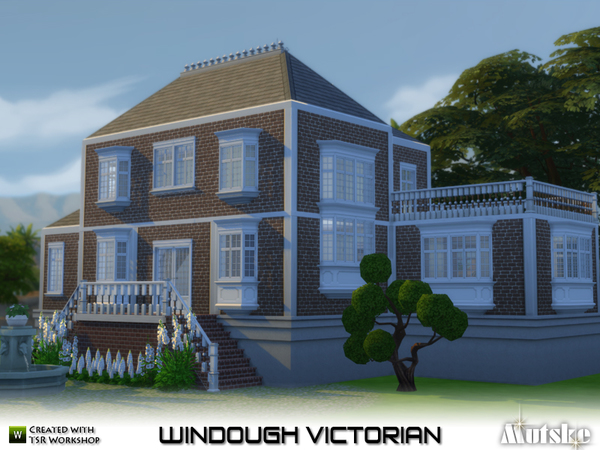 Sims 4 WinDough Victorian Construction set Part 1 by mutske at TSR