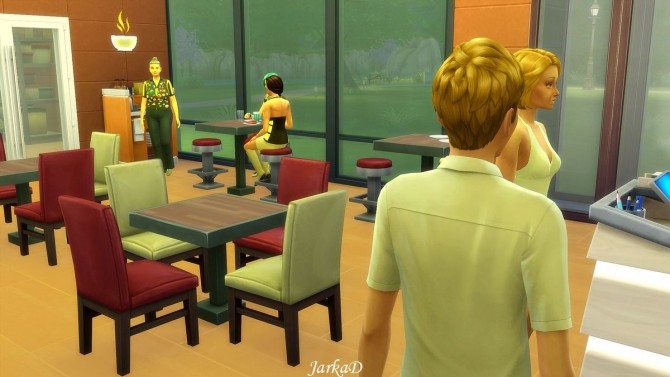 Sims 4 McDonald’s at JarkaD Sims 4 Blog