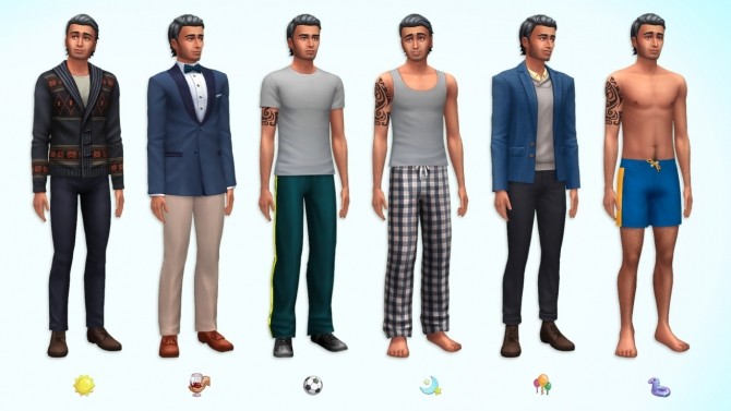 Sims 4 Luca Isaacs at Marvin Sims