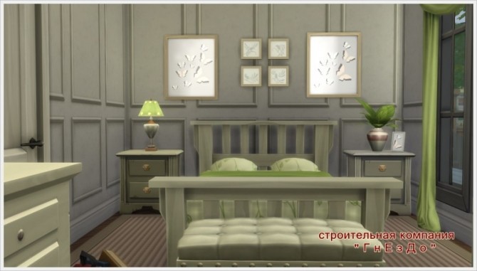 Sims 4 Bedroom for Monica at Sims by Mulena