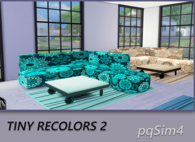 Sims 4 Tiny recolors 2 by Mary Jiménez at pqSims4