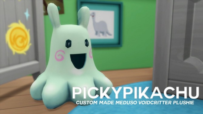 Sims 4 Voidcritter Plushie Meduso at Pickypikachu