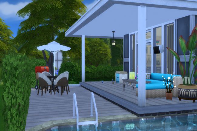 Sims 4 Freigeist house by ChiLLi at Blacky’s Sims Zoo