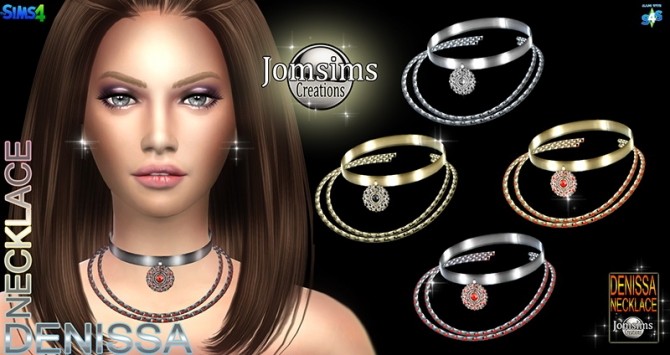 Sims 4 Denissa Necklace at Jomsims Creations
