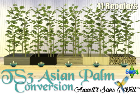 TS3 Asian Palm Conversion at Annett’s Sims 4 Welt