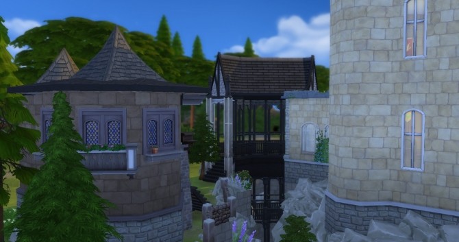 Sims 4 Mini Hogwarts by jamspanumas at Mod The Sims