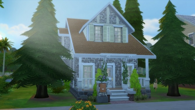 Sims 4 Romantic Cottage by iraht at Mod The Sims