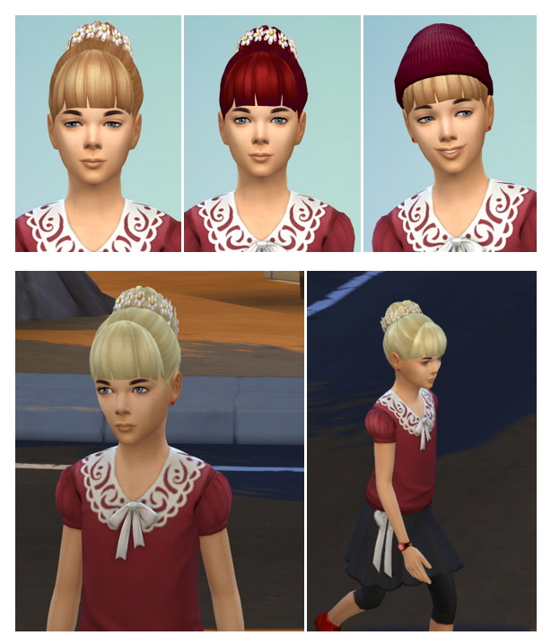 Sims 4 Daisy Hair at Birksches Sims Blog