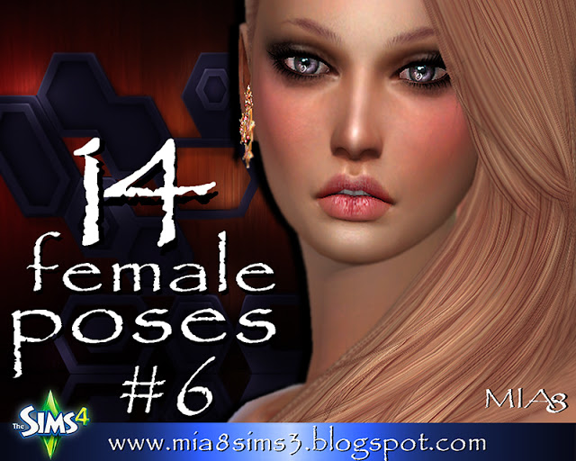 Sims 4 14 female poses #6 at MIA8