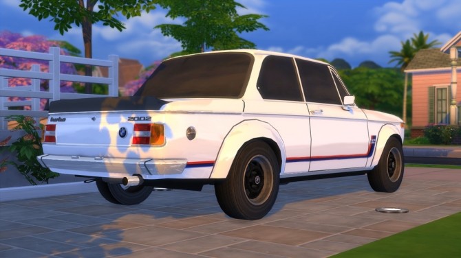 Sims 4 BMW 2002 Turbo at Understrech Imagination