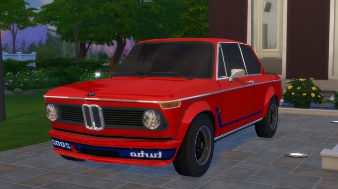Sims 4 BMW 2002 Turbo at Understrech Imagination