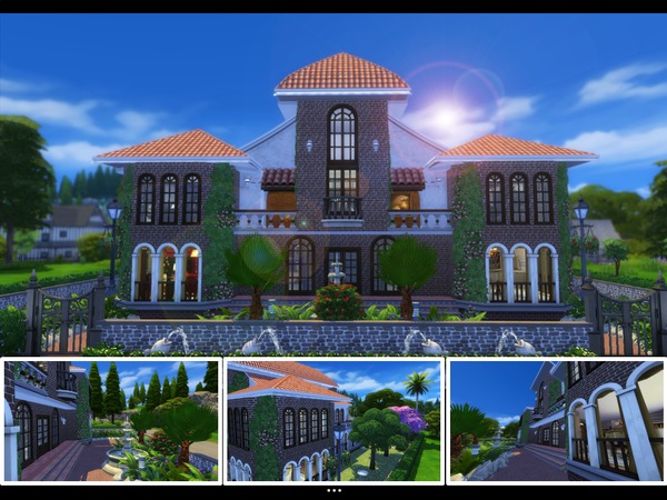 Amelia house by mlpermalino at TSR » Sims 4 Updates