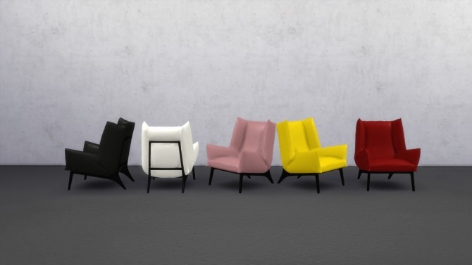 Sims 4 TOA Armchair at Meinkatz Creations