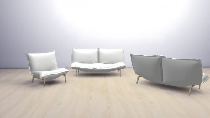 Sims 4 Chairs, Sofa, Armchair, Console at Meinkatz Creations