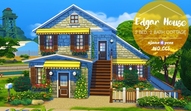 Sims 4 Edgar house at 4 Prez Sims4