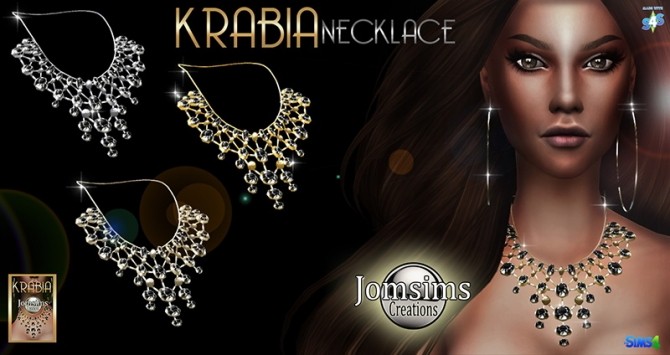 Sims 4 Krabia Necklace at Jomsims Creations