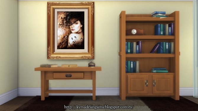 Sims 4 Captivating Woman Paintings at Kyma Desingsims S4