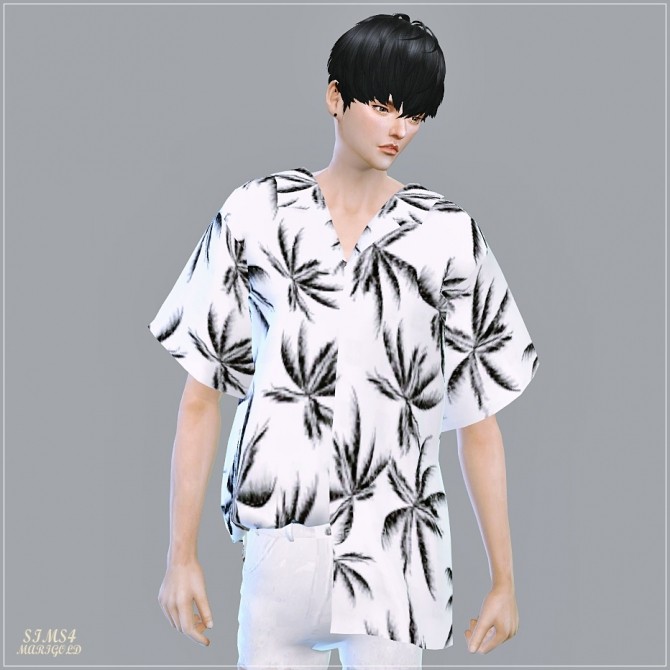 Sims 4 Male Hawaiian Shirts Unbalance at Marigold