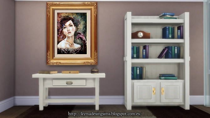 Sims 4 Captivating Woman Paintings at Kyma Desingsims S4