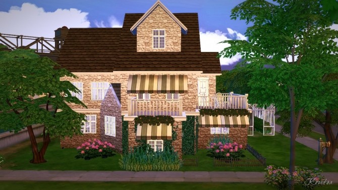 Sims 4 Tender Flower house at Angelina Koritsa