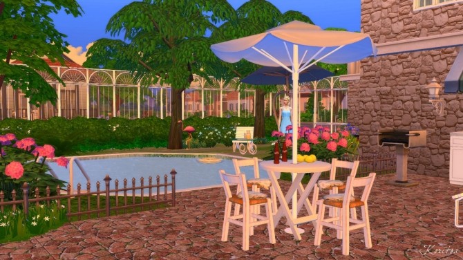 Sims 4 Tender Flower house at Angelina Koritsa