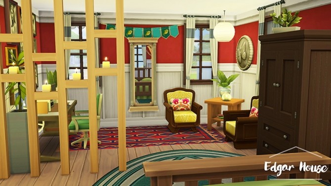 Sims 4 Edgar house at 4 Prez Sims4