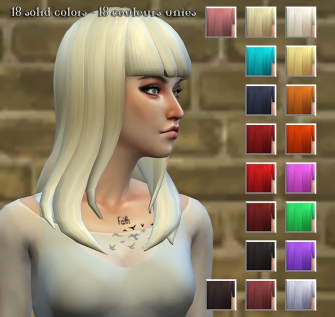 Sims 4 3 hair retextures by Delise at Sims Artists