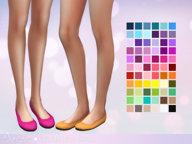 Sims 4 Celebration Top, Pants & Shoes at Aveira Sims 4