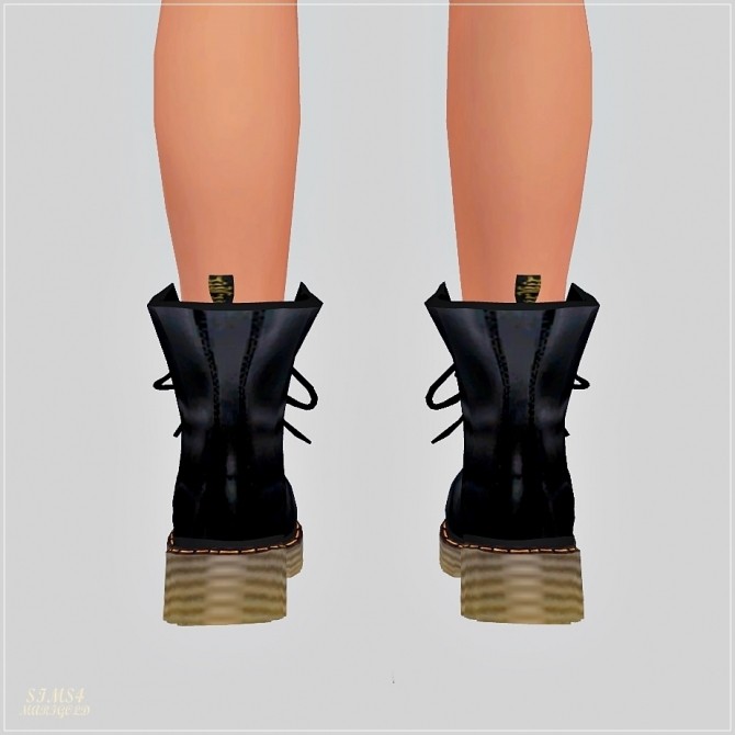 Sims 4 Male Combat Boots at Marigold