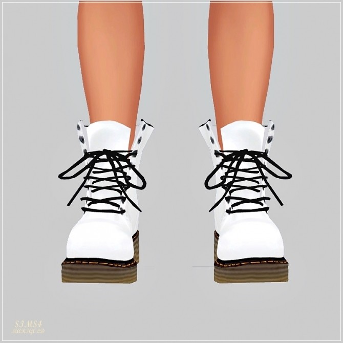 Sims 4 Male Combat Boots at Marigold