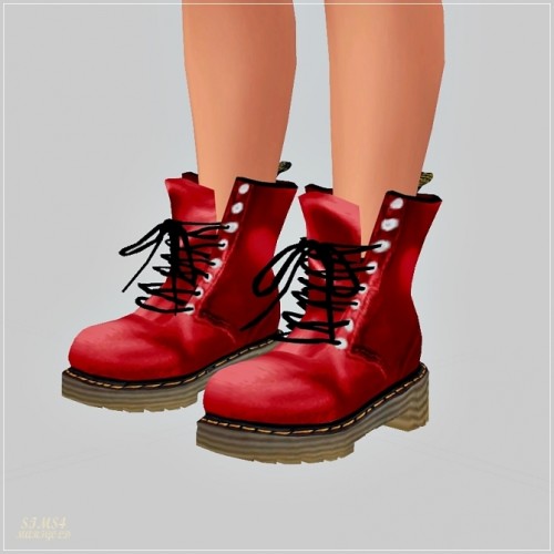 Male Combat Boots at Marigold » Sims 4 Updates