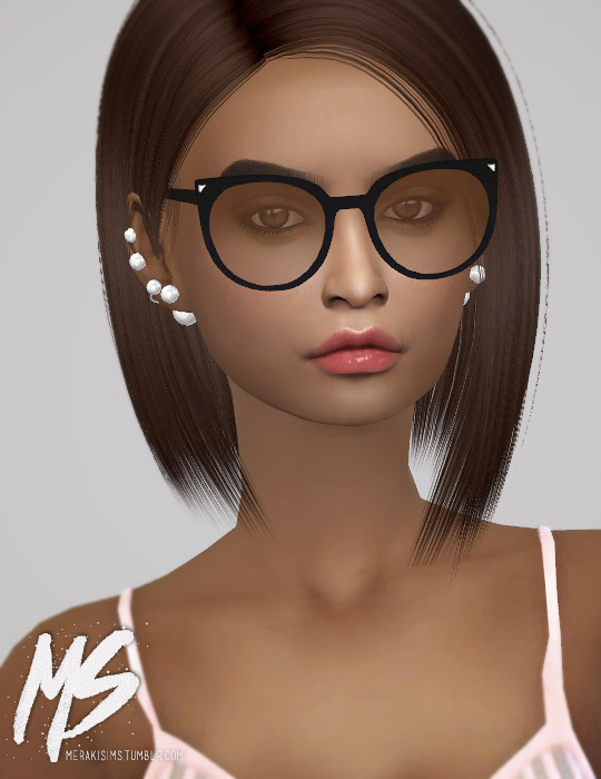 Sims 4 Cat eyes sunglasses at Merakisims