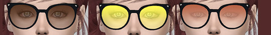 Sims 4 Cat eyes sunglasses at Merakisims