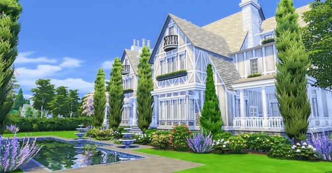 Sims 4 Courtier Manor by Peacemaker ic at Simsational Designs