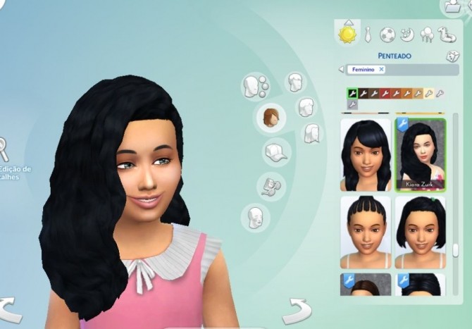 Sims 4 LumiaLoverSims Curly Gurly Conversion at My Stuff