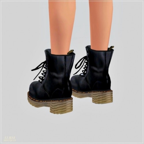 Female Combat Boots at Marigold » Sims 4 Updates